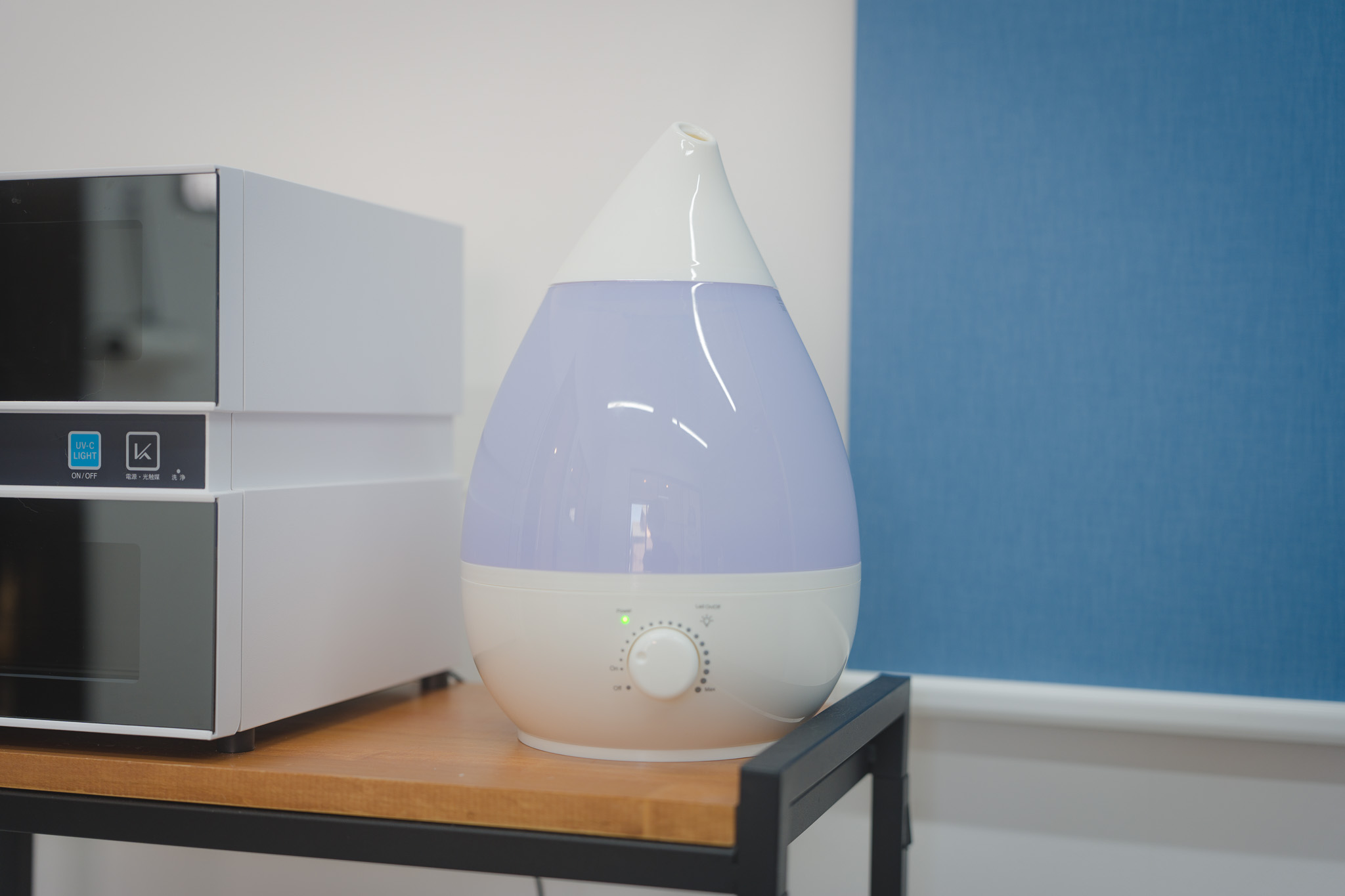 静電気を防ぐ、潤いのある空間